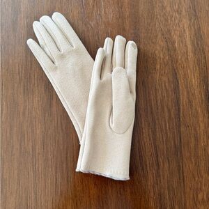 Tuckernuck Beige Suede Gloves